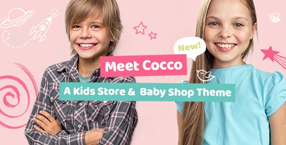 Cocco – Kids Store and Baby Shop WordPress Theme